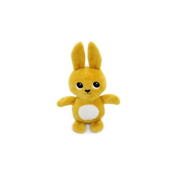 Peluche Toudou le lapin jaune moutarde - Les Ptipotos by Déglingos