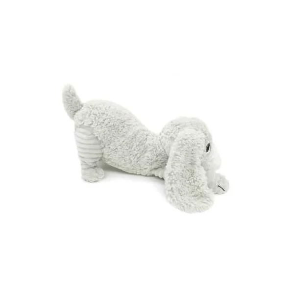 Peluche Toutou le chien gris clair - Les Ptipotos by Déglingos