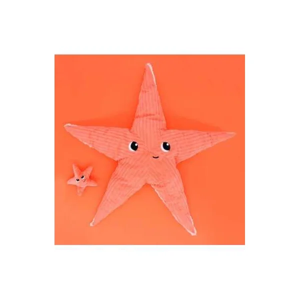 Peluche Wahou l'étoile de mer corail - Les Ptipotos by Déglingos