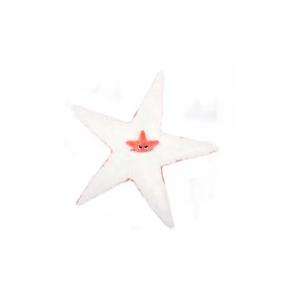 Peluche Wahou l'étoile de mer corail - Les Ptipotos by Déglingos