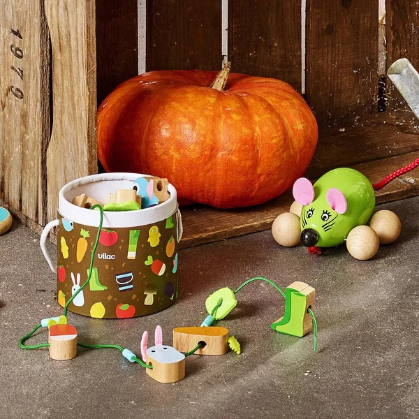 PERLES DU POTAGER JOUR DE RÉCOLTE EN BOIS