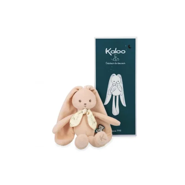 Petit Lapinoo Pêche 25 cm Kaloo | Doudou aux Longues Oreilles