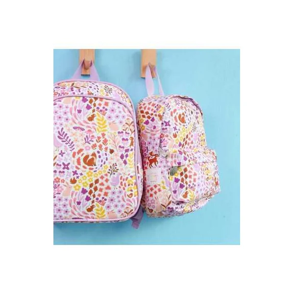 Petit sac à dos Jardin fleuri - A Little Lovely Company - Bagagerie enfant