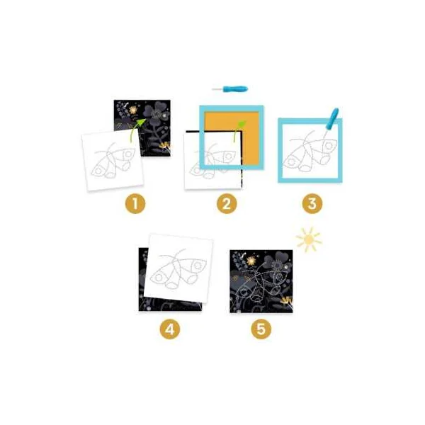 Picotage Apparitions - Djeco - Activité créative originale