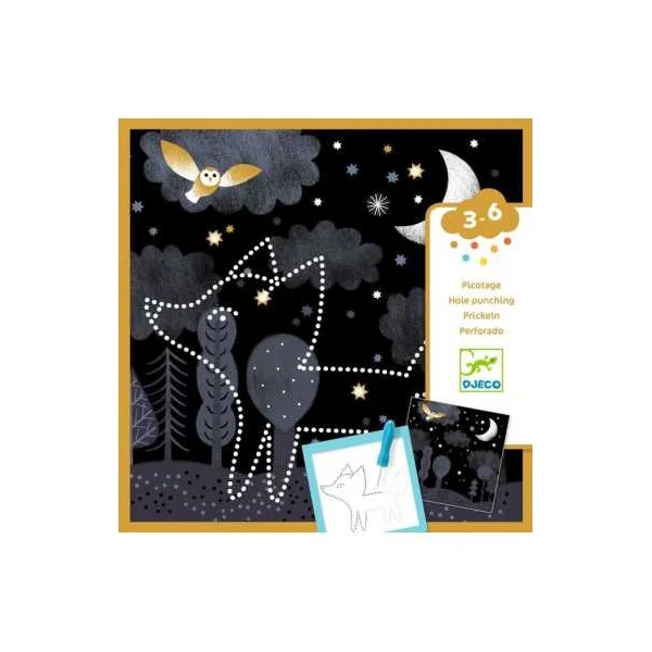 Picotage Apparitions - Djeco - Activité créative originale