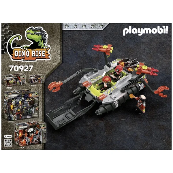 Playmobil Dino Rise Comet Corp. Demolition Drill - 70927
