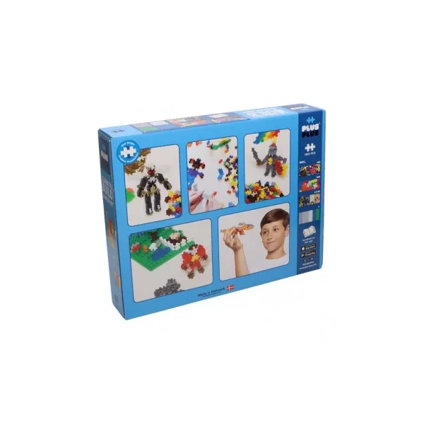 Plus plus découverte 1200 pièces basic - jeu de construction La Poule à Pois