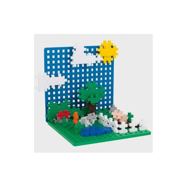 Plus plus découverte 1200 pièces basic - jeu de construction La Poule à Pois