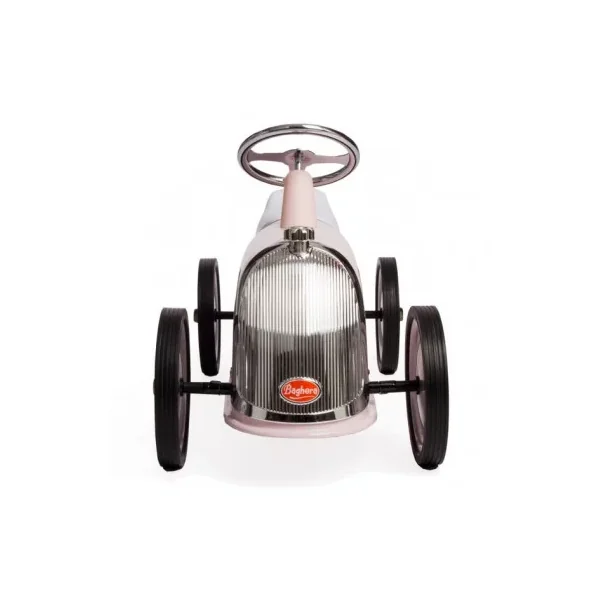 Porteur Métal Rider Rose Baghera | Voiture Vintage dès 2 ans