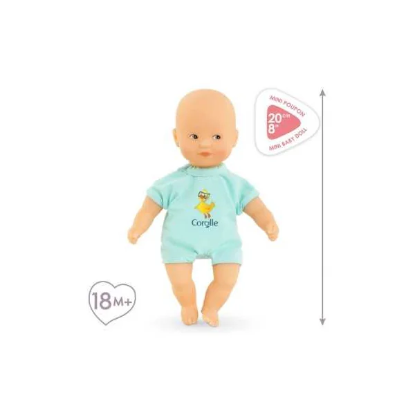 Poupon Mini Bain Bleu Corolle | Le petit baigneur dès 18 mois