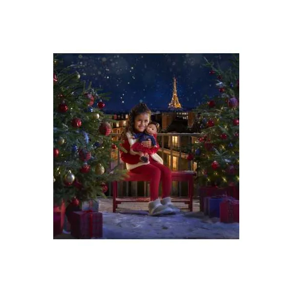 Poupon Perle Corolle en Fêtes | Grande Poupée souple 36 cm