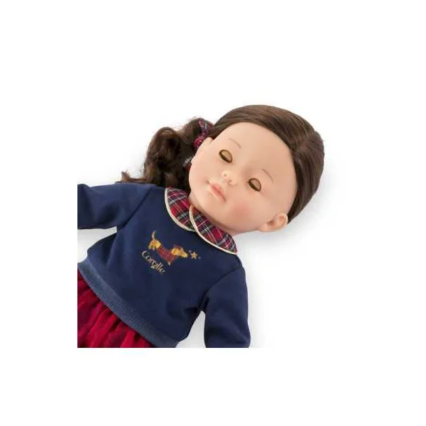 Poupon Perle Corolle en Fêtes | Grande Poupée souple 36 cm