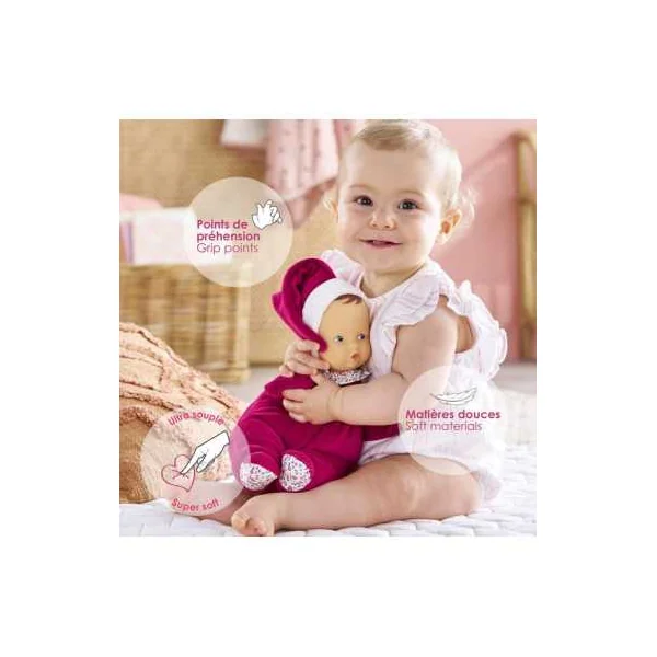 Poupée Babipouce Rose Grenadine Corolle | Cadeau de naissance
