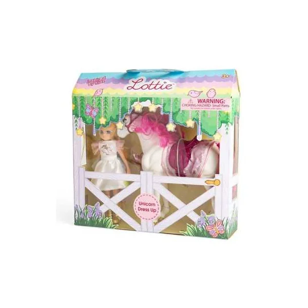 Poupée Lottie et sa Licorne Magique | Coffret Féerique dès 3 ans