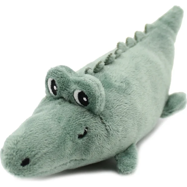 PTIPOTOS Crocodile en peluche Croketou vert – maman avec bébé