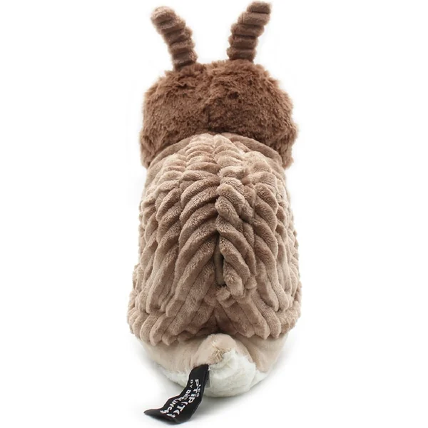 PTIPOTOS Escargot en peluche Speedou marron - maman avec bébé