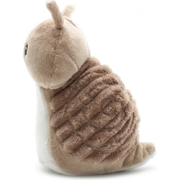 PTIPOTOS Escargot en peluche Speedou marron - maman avec bébé