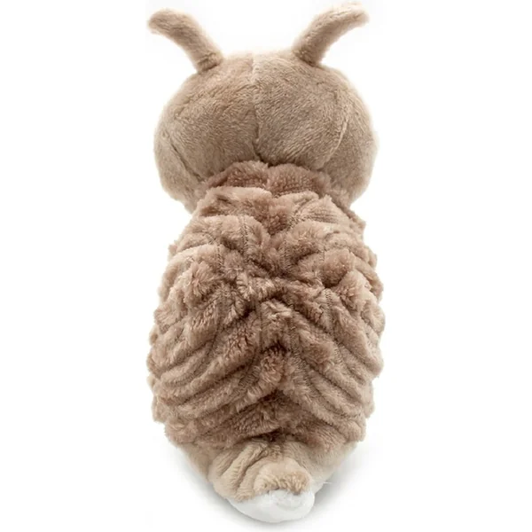 PTIPOTOS Escargot en peluche Speedou marron - maman avec bébé