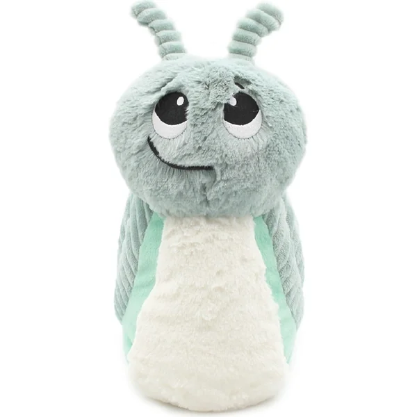 PTIPOTOS Escargot en peluche Speedou menthe – maman avec bébé