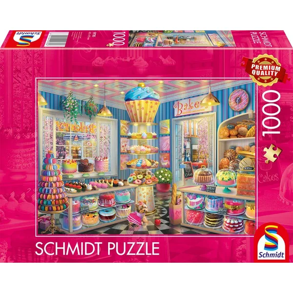 PUZZLE 1000 PIECES - LA PATISSERIE MULTICOLORE