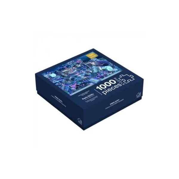Puzzle 1000 pièces JO Paris 2024 Nuit Officiel - Jeux Olympiques 2024