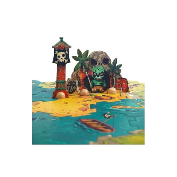 Puzzle géant Bataille 30 pièces - Djeco - Décor de jeu enfant