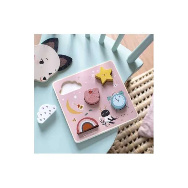 Puzzle sensoriel Après la pluie - Moulin Roty - Jouet en bois