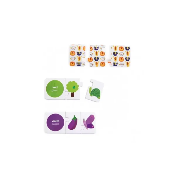 Puzzles Les couleurs Les Popipop - Moulin Roty - Puzzle éducatif