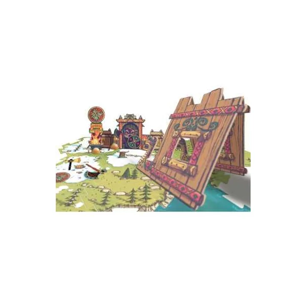 Puzzl'Up Alric Barbarious 15 pièces - Djeco - Décor de jeu enfant