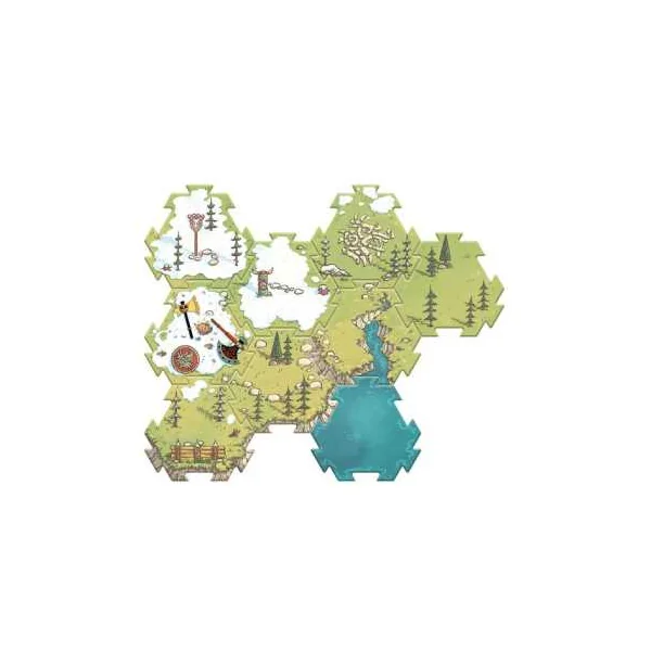 Puzzl'Up Alric Barbarious 15 pièces - Djeco - Décor de jeu enfant