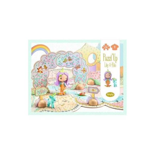 Puzzl'Up Lily 33 pièces - Djeco - Décor de jeu enfant
