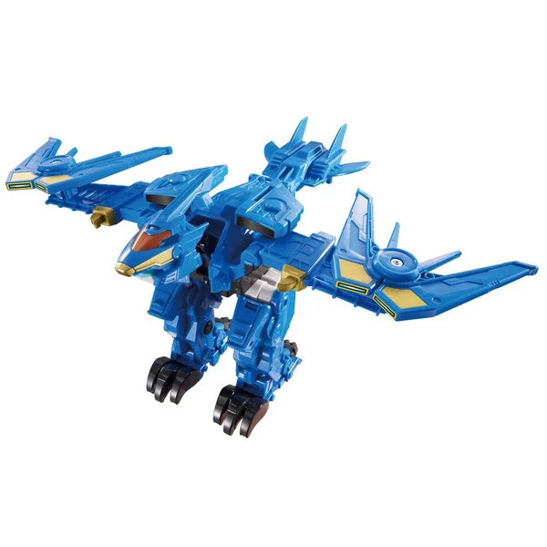 QUANTUM HEROES DINOSTER - MEGA ROBOT 6 EN 1 COMBINABLE 28 CM
