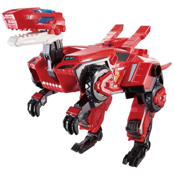 QUANTUM HEROES DINOSTER - MEGA ROBOT 6 EN 1 COMBINABLE 28 CM