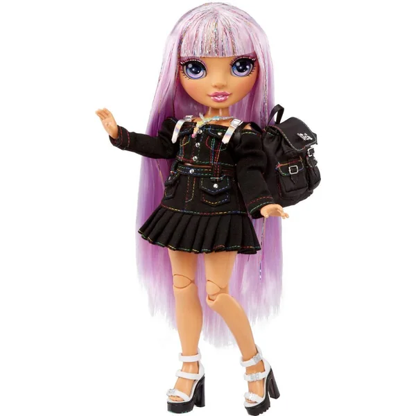 RAINBOW HIGH - POUPEE - JUNIOR HIGH AVERY STYLES ARC EN CIEL 22 CM