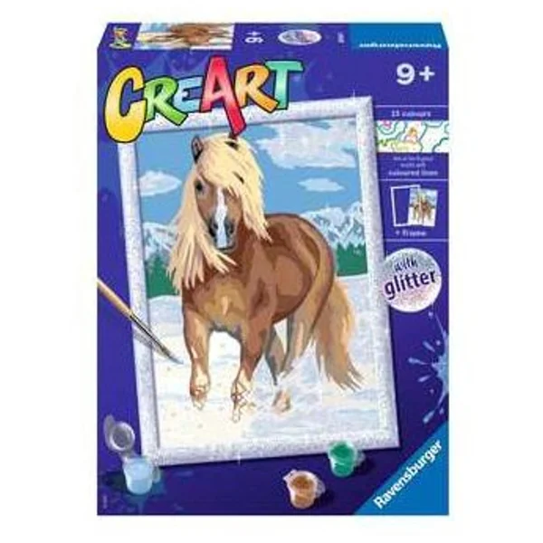 Ravensburger - Creart The Royal Horse - Painting By Numbers - Arts & Crafts