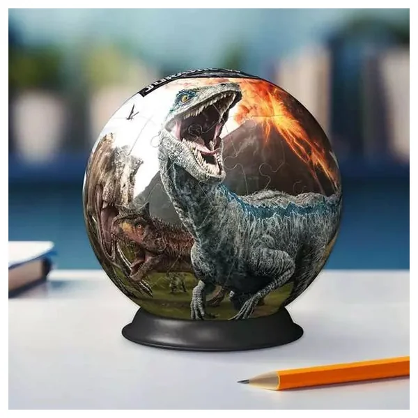 Ravensburger - Puzzles - Jurassic World 3D Puzzle Ball - 6-99 Years - Educational Play