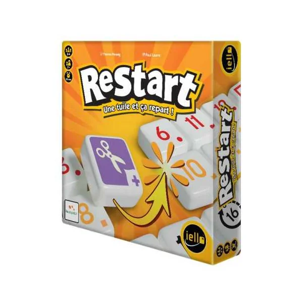 Restart - Iello - Jeu de pose de tuiles tactique - Dès 8 ans