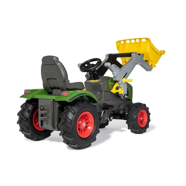 Rolly Toys - Rolly Farmtrac Fendt 211 Vario Tractor With Shovel And Inflatable Wheels Ride-On Toys
