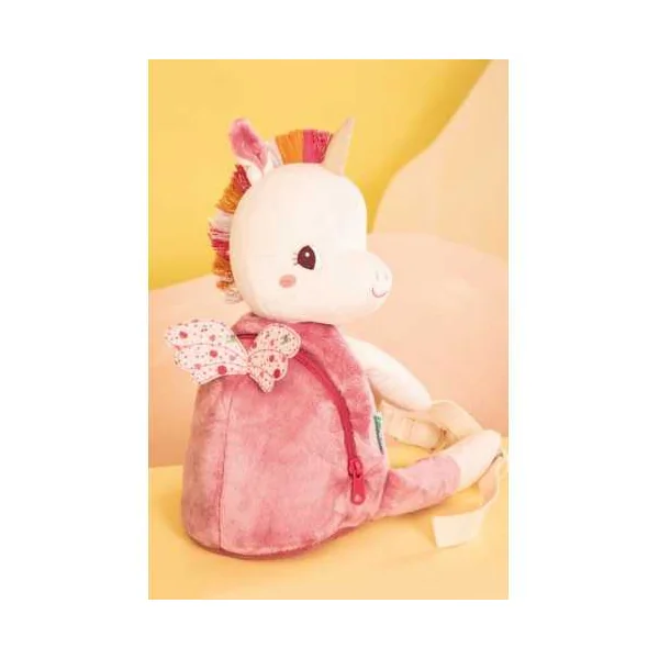 Sac à dos doux Léna la licorne - Lilliputiens - Bagagerie enfant