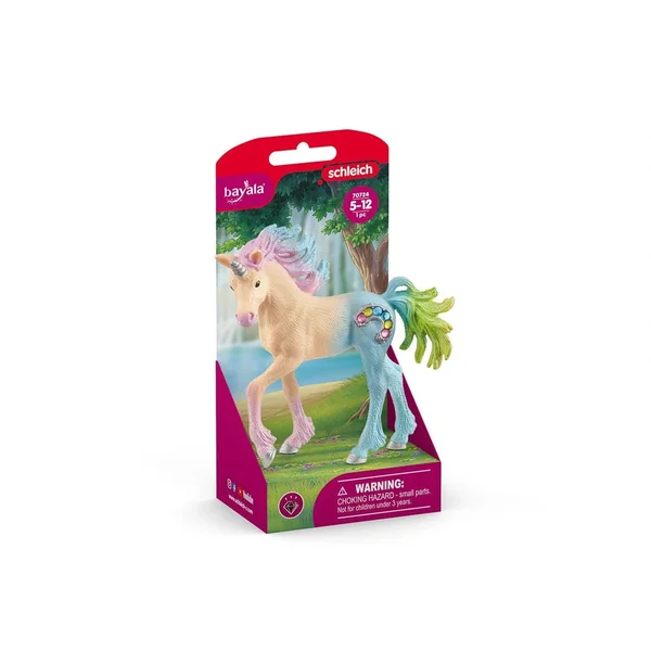 Schleich - Bayala - Marshmallow Unicorn Foal - Action & Toy Figures - 70724