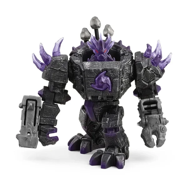 Schleich - Eldrador Creatures - Shadow Master Robot With Mini Creature - Action & Toy Figures - 42557