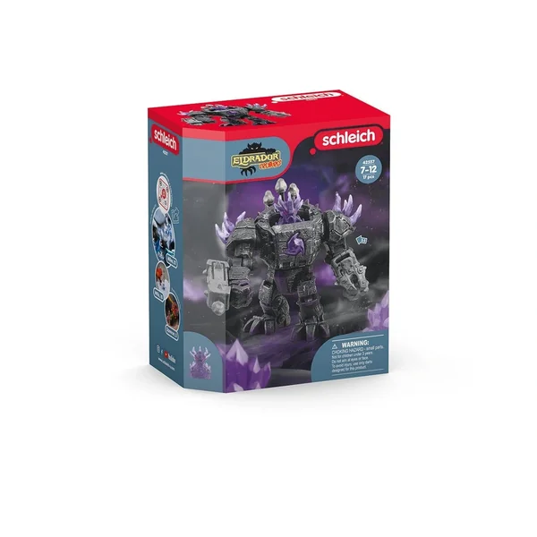 Schleich - Eldrador Creatures - Shadow Master Robot With Mini Creature - Action & Toy Figures - 42557