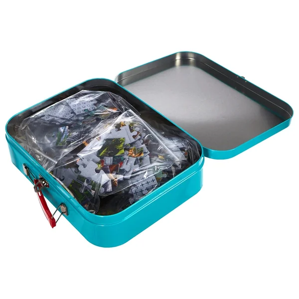 Schmidt Spiele - Dinos, puzzle box in a metal case 100 pieces - puzzles