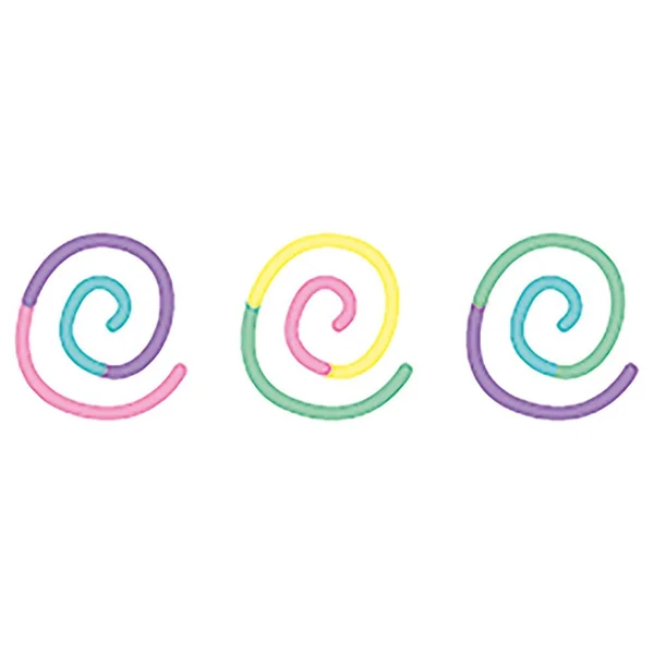 SET OF 3 MULTICOLOURED PENS - TWIST - MULTICOLOR