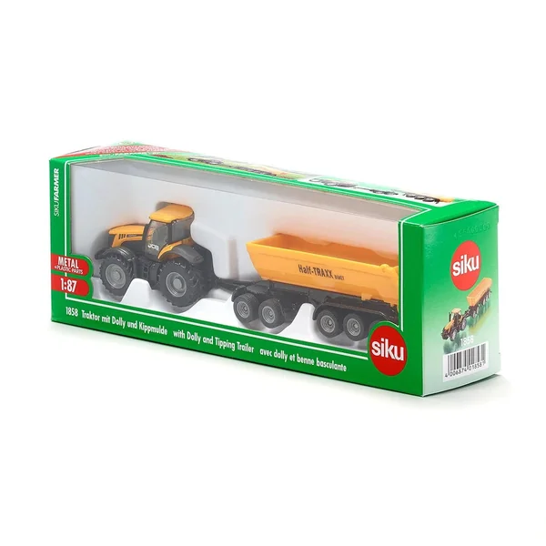 Siku - JCB with dolly and tipping trailer - Play Vehicles