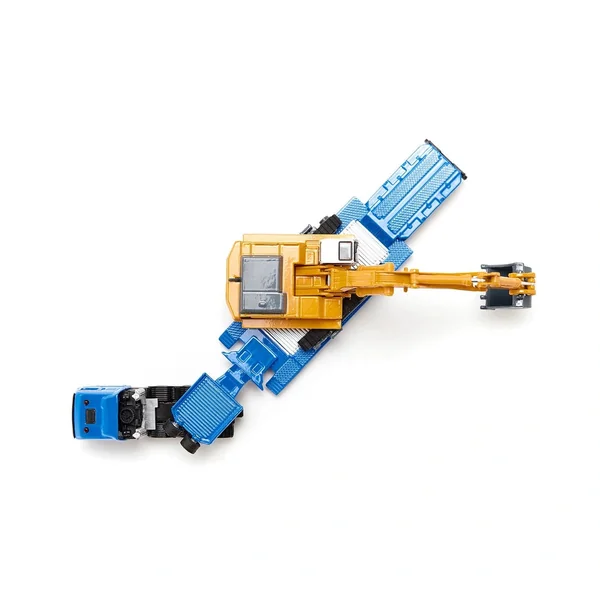 Siku - MAN heavy haulage transporter with Liebherr excavator - Play Vehicles