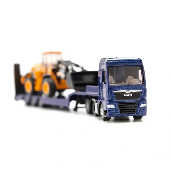 Siku - MAN truck with low loader and JCB wheel loader - Play Vehicles