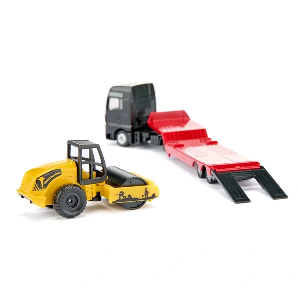 SIKU - Play Vehicles - MAN Truck with Road Roller - Metal/Plastic - 3+ Years