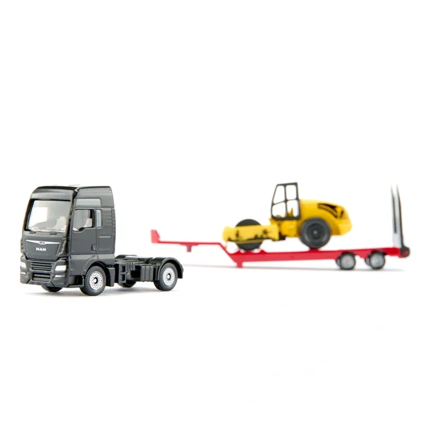 SIKU - Play Vehicles - MAN Truck with Road Roller - Metal/Plastic - 3+ Years