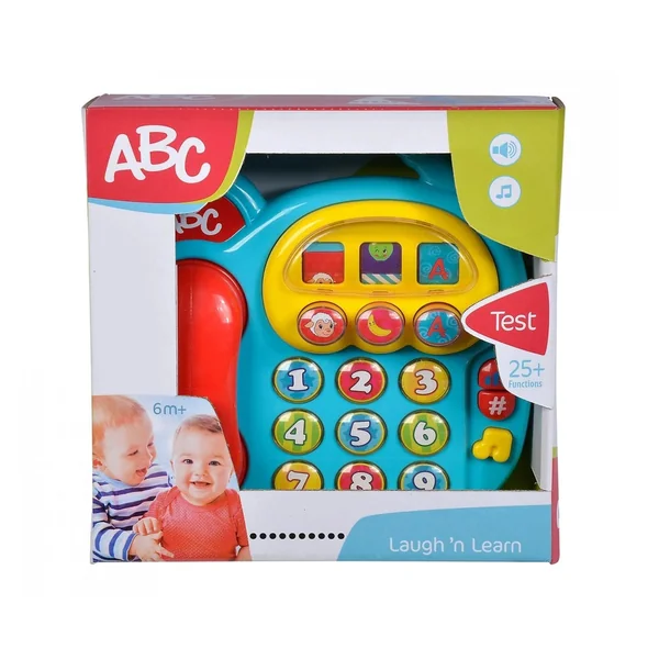 Simba - ABC Colorful Telephone - Educational Toys